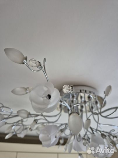 Люстра потолочная бу