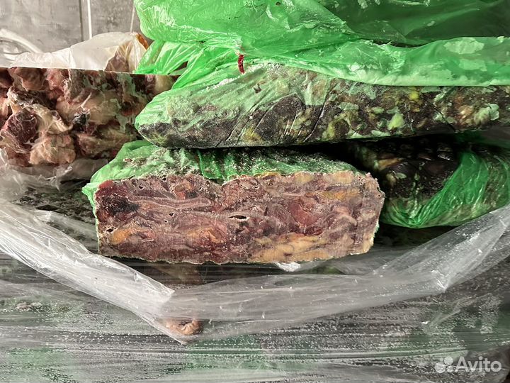 Обрезь говяжья для собак(без костей)