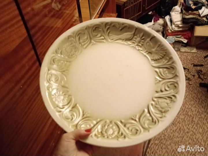 Винтажное керамическое блюдо СССР