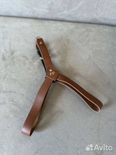 Кожаная шлейка For Pets