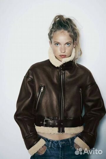 Дубленка zara (не алик )