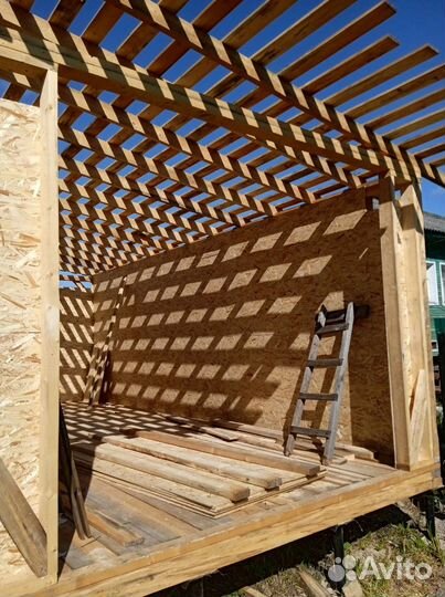 Строительство пристроя к дому веранд бань беседок