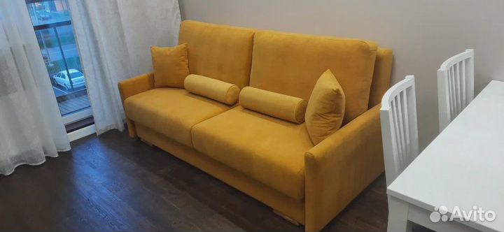 Диван Симпл 220/230 S/M с фальшспинкой HR