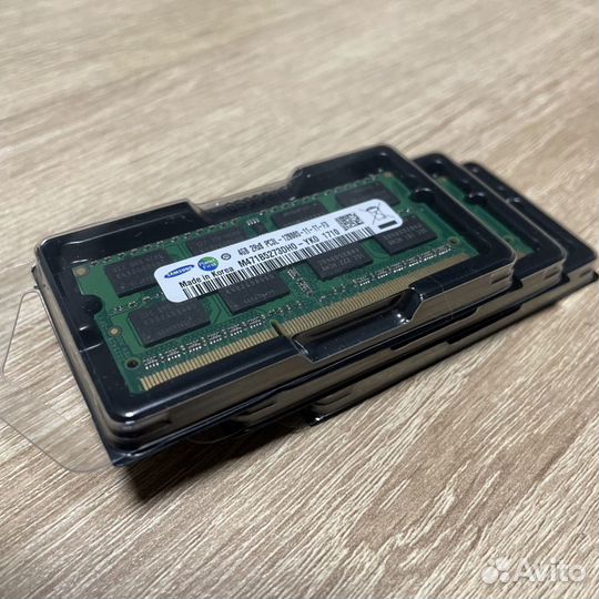 Sodimm ddr3 4gb samsung pc3l - 12800s новая