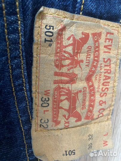 Джинсы Levi's 501 оригинал