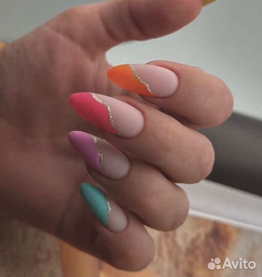 Маникюр гель-лак
