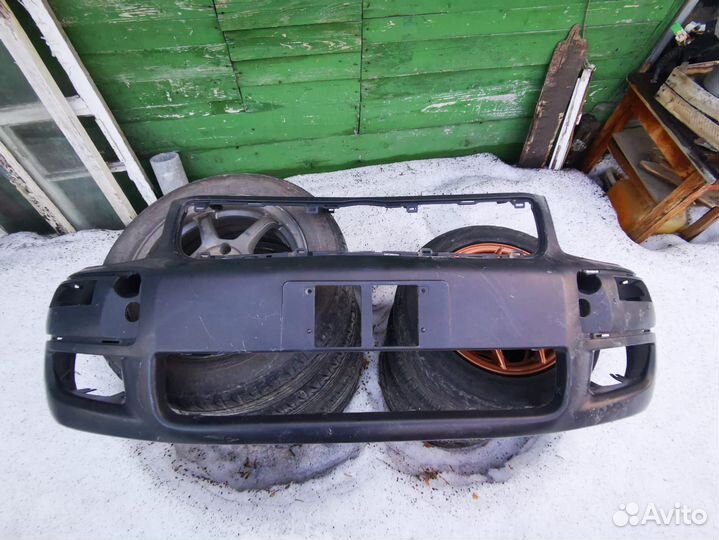 Бампер передний тойота саксид