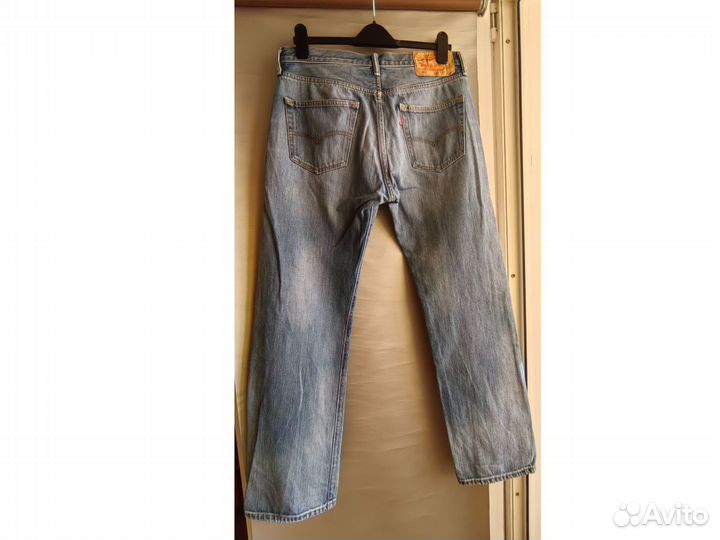 Мужские джинсы Levis 501 W33 L32 оригинал