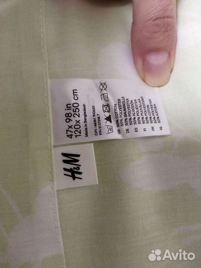 Шторы новые H&M