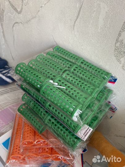 Бигуди пластмассовые