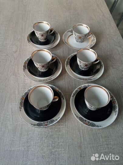 Кофейный сервиз Рига 