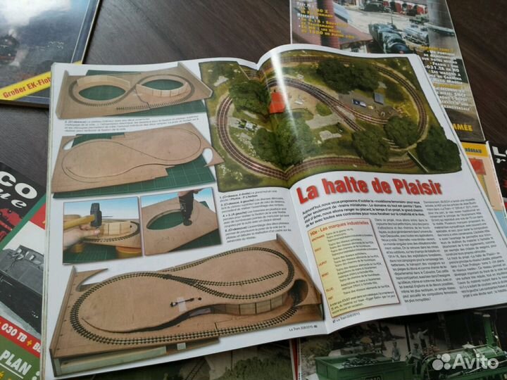 Журналы Le Train, Loco Revue, Eisenbahn Kurier