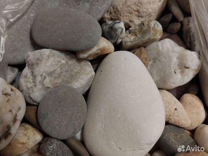 Наполнитель для аквариума камни, ракушки, стекло