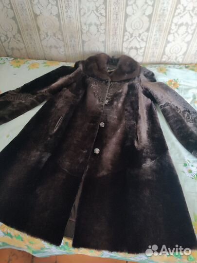 Шуба мутоновая 48 - 50 размер