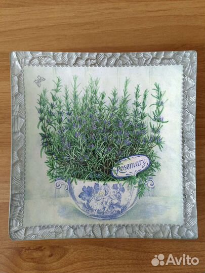 Тарелка декоративная