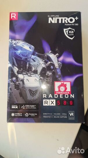 Sapphire Nitro+ RX 580 4 Gb