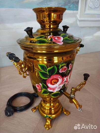 Самовар электрический расписной