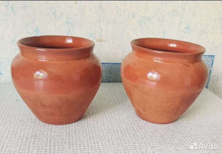 Горшки керамические и чайники заварочные