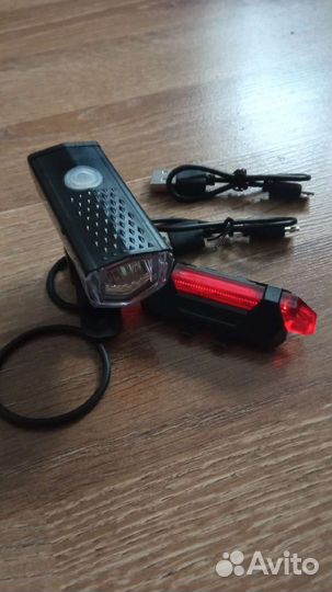 Фонарь велосипедный передний и задний