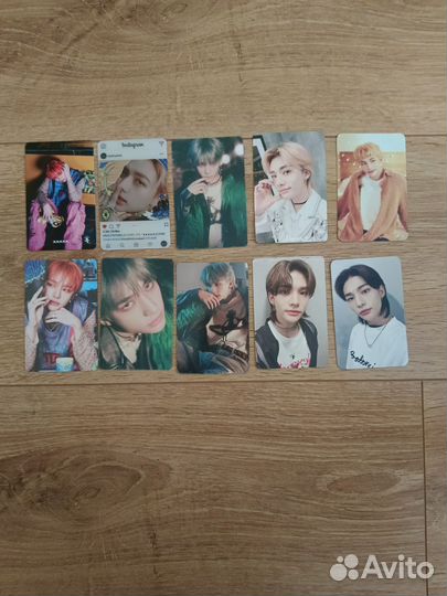 Карточки kpop stray kids с Хёнджином