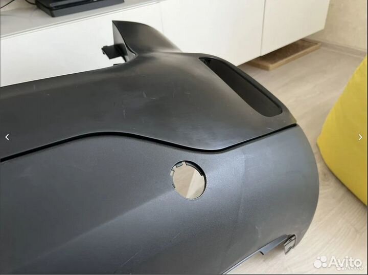 Бампер задний киа соренто kia sorento 2 в сборе