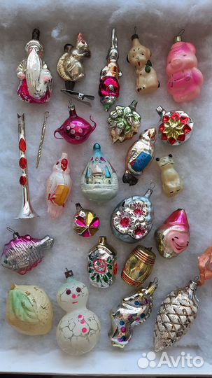 Елочные игрушки СССР в реставрацию