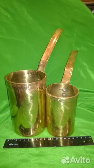 Меры для керосина. Латунь