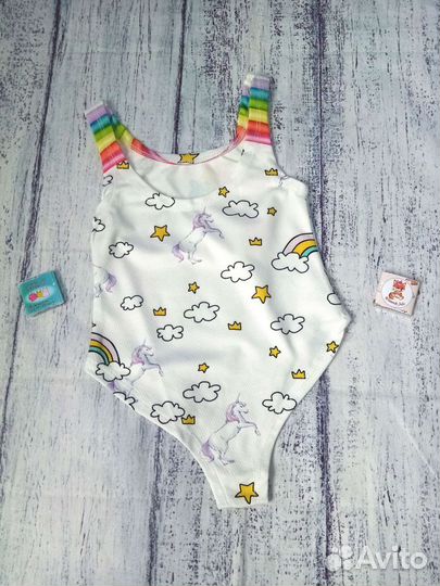 Купальник для девочки новый 80 - 104