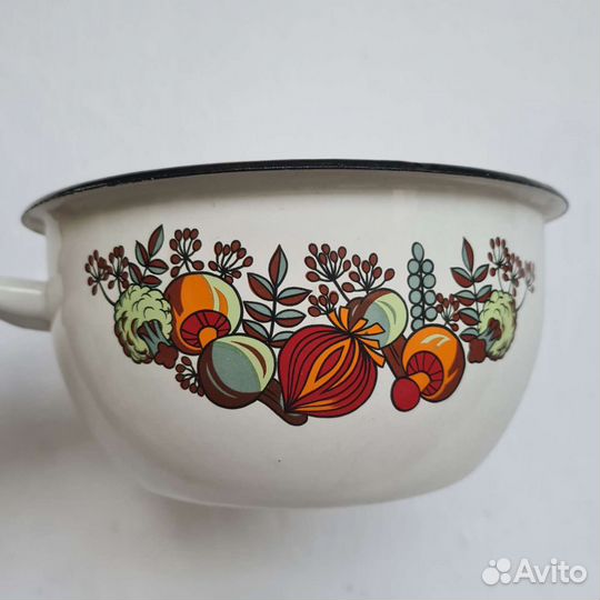 Дуршлаг эмалированный