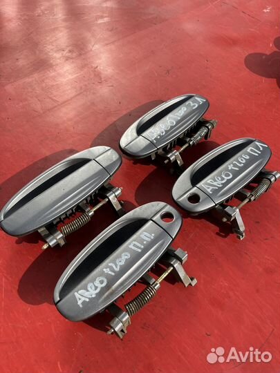 Ручка передней правой двери наружняя Авео т200