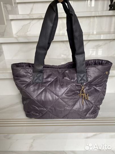 Сумка shoper стёганая Италия