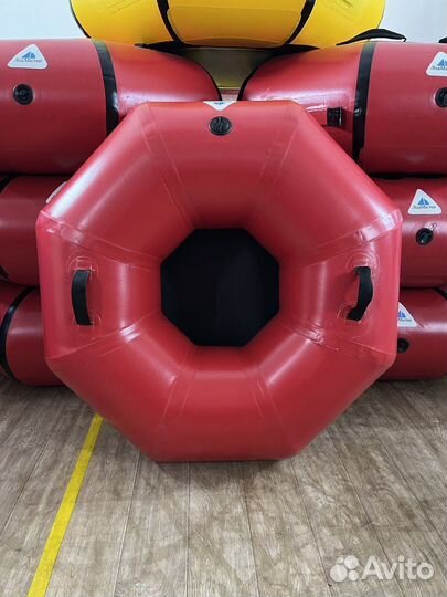 Зимняя надувная плюшка