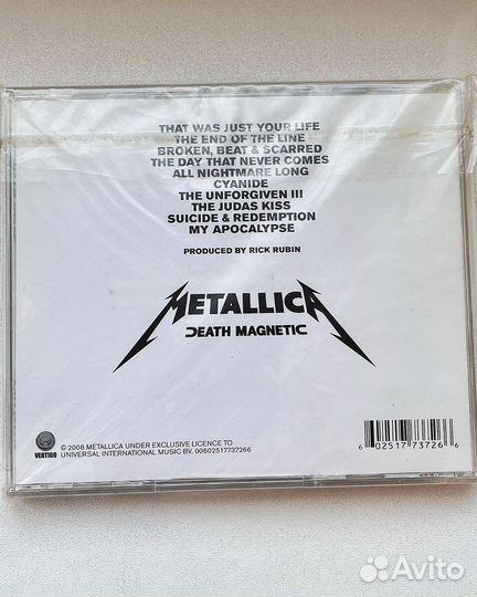 Metallica Death Magnetic (Европеец)