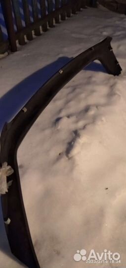 Дефлектор капота на Ниссан Кашкай j10 рестайлинг