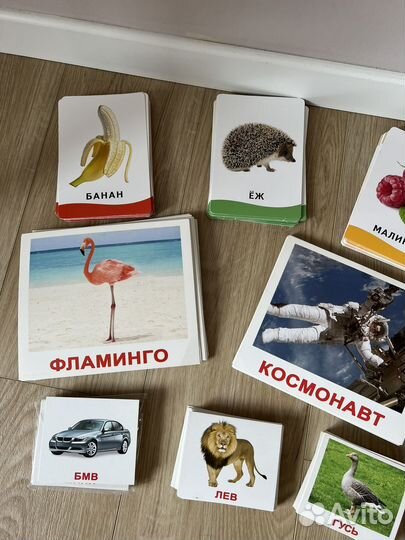 Обучающие карточки по методике Домана