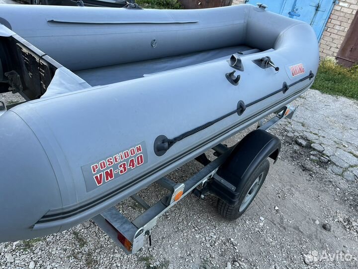 Комплект лодка викинг 340ls и hidea 9.9 (15)