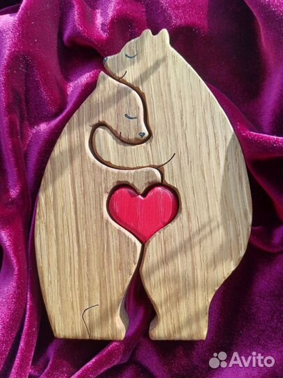 Влюбленные мишки