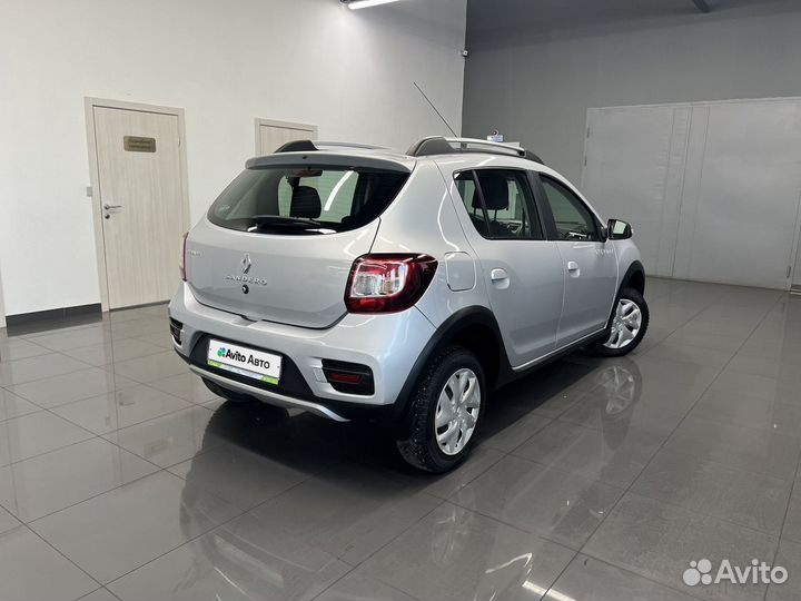 Renault Sandero Stepway 1.6 МТ, 2017, 87 258 км
