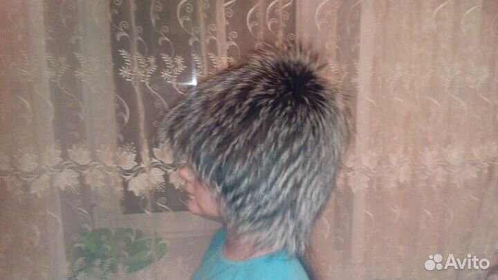 Шапка из чернобурки