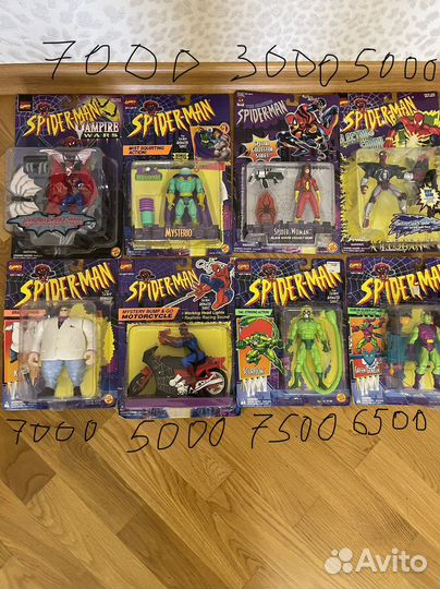 Человек паук 1994 toy biz spider man
