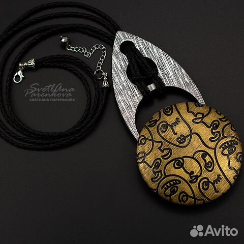 Кулон созерцание дизайнерские украшения