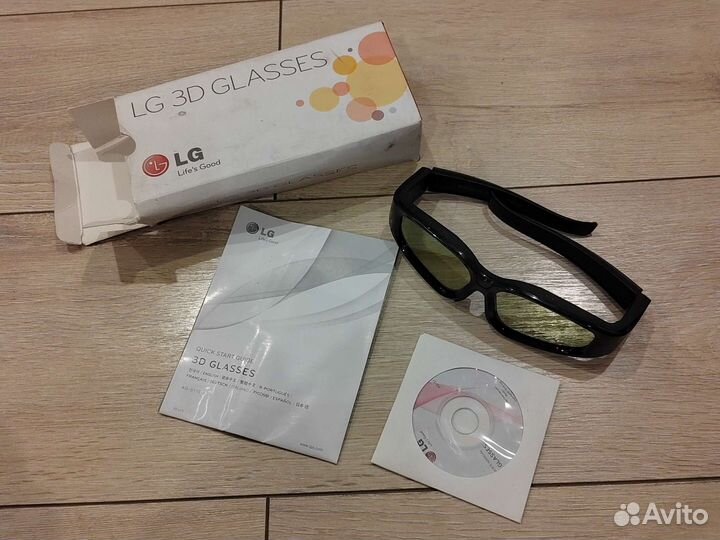 3D очки LG AG-S110 для телевизора 3D