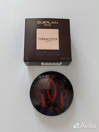 Guerlain пудра terracotta, medium