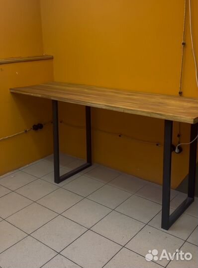 Стол в стиле лофт бу