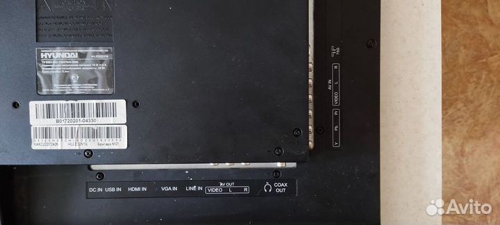 Телевизор hyundai h-led22v16