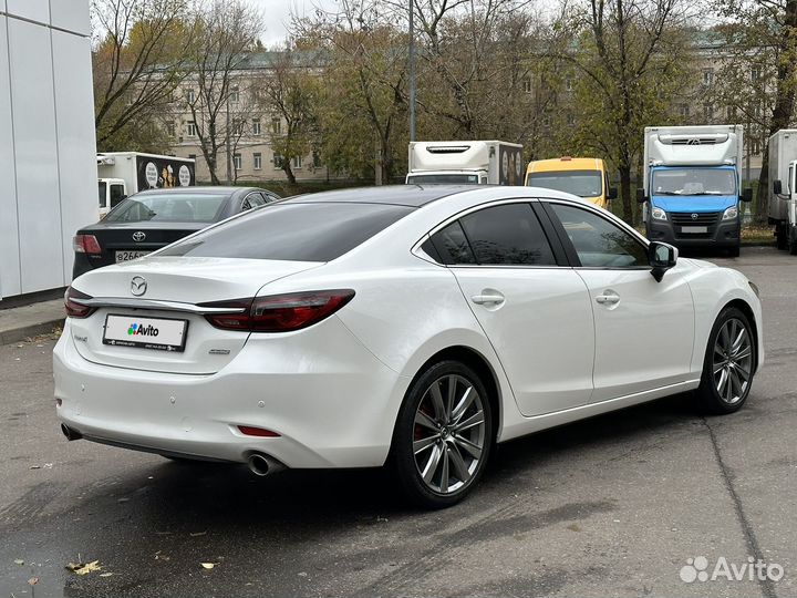 Mazda 6 2.5 AT, 2018, 128 000 км