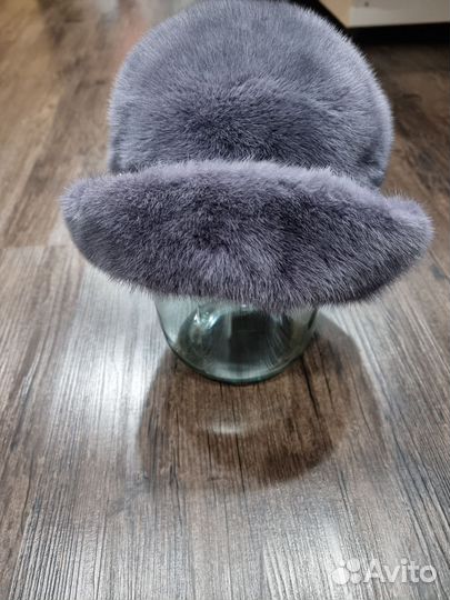 Шапка норковая женская