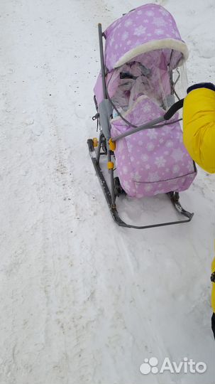 Санки коляска