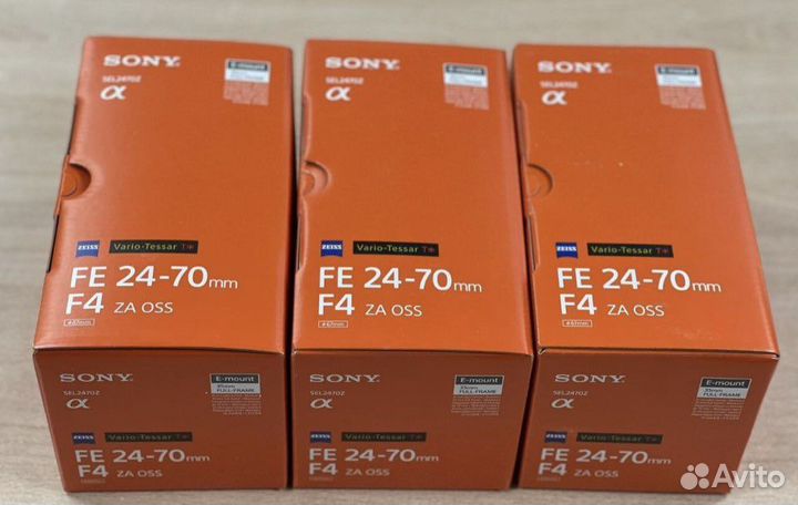 Sony FE 24-70 f4 ZA OSS Новый