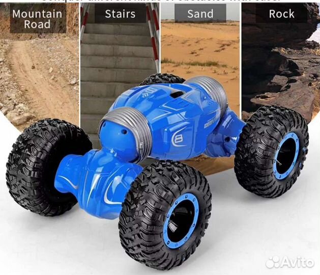 Машинка радиоуправляемая трюковая twist